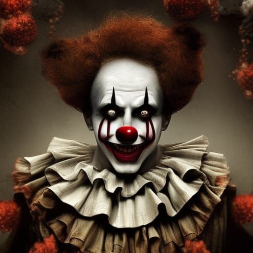killer clown   by @Dani