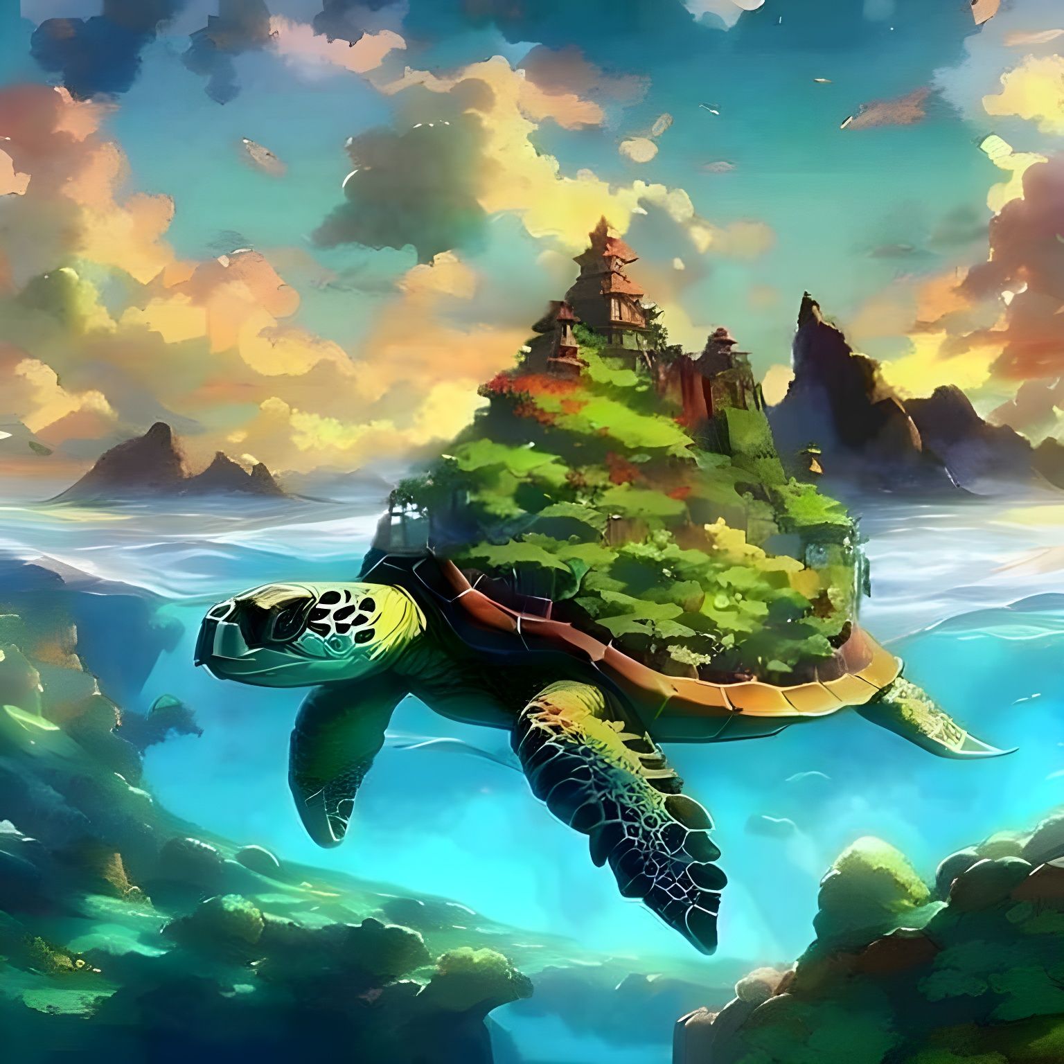 Shelltopia  by @Gazelli