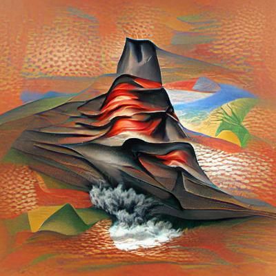volcano, vorticism