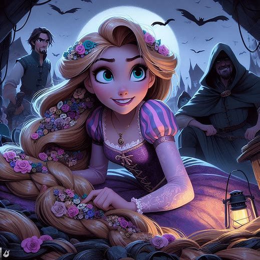 Rapunzel Dark Disney