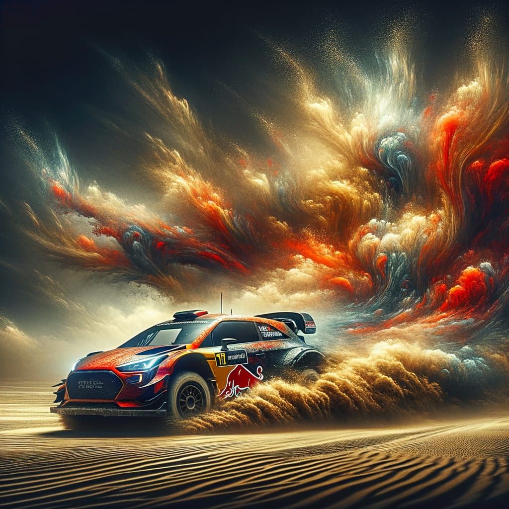 Dakar rally  by @Ideal