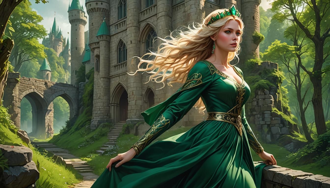 Lady Greensleeves  by @ImaginatorLucy