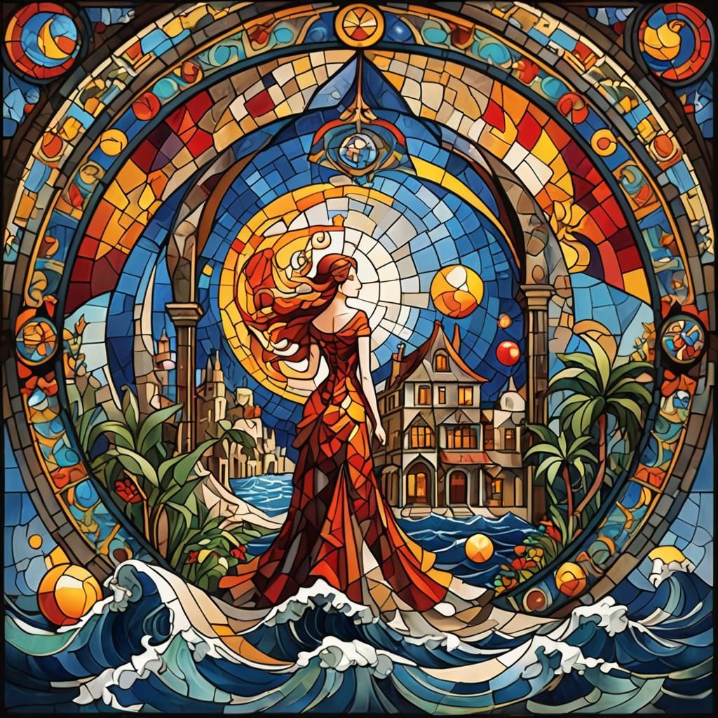stained glass,