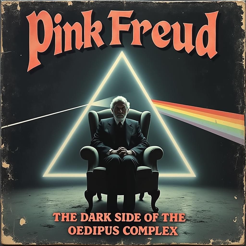 Pink Freud, The Dark Side of the Oedipus Complex  by @Heathen