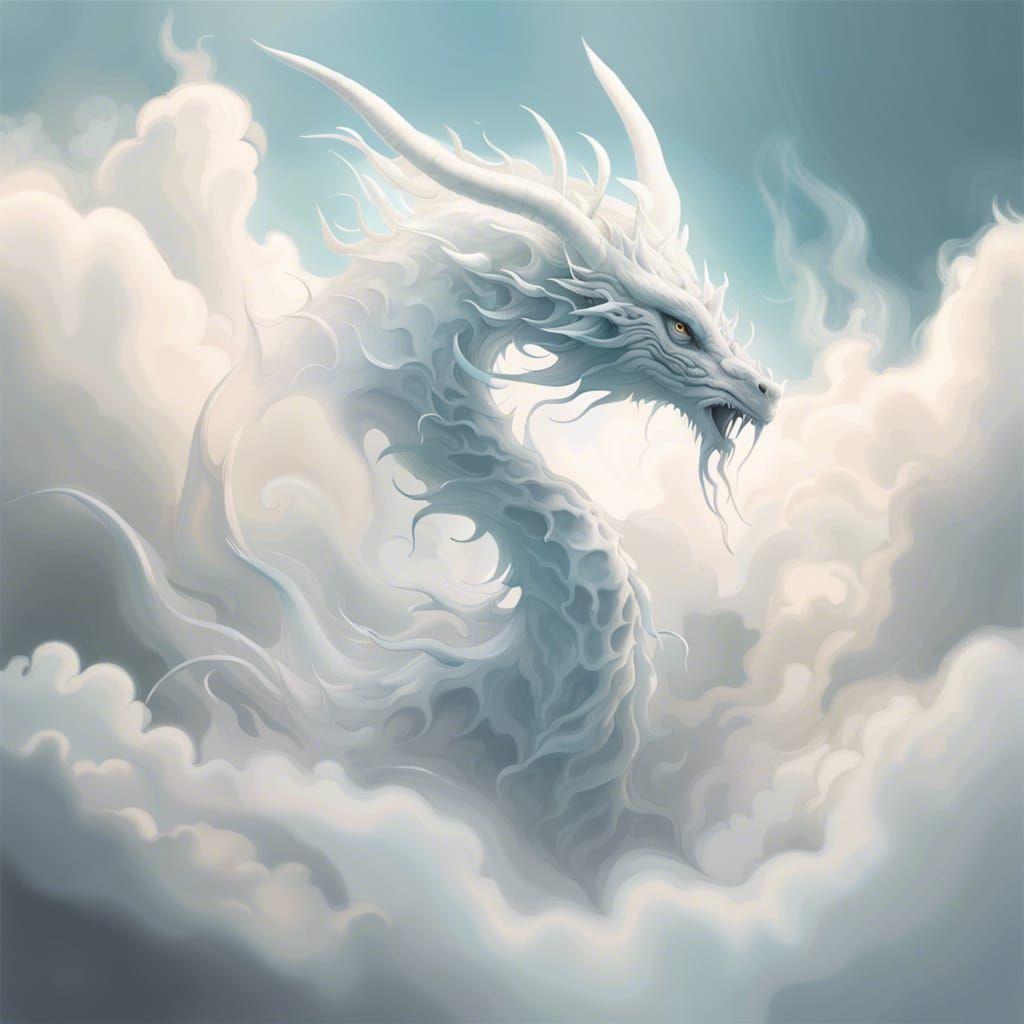 cloud dragon  by @Caz Prophetess