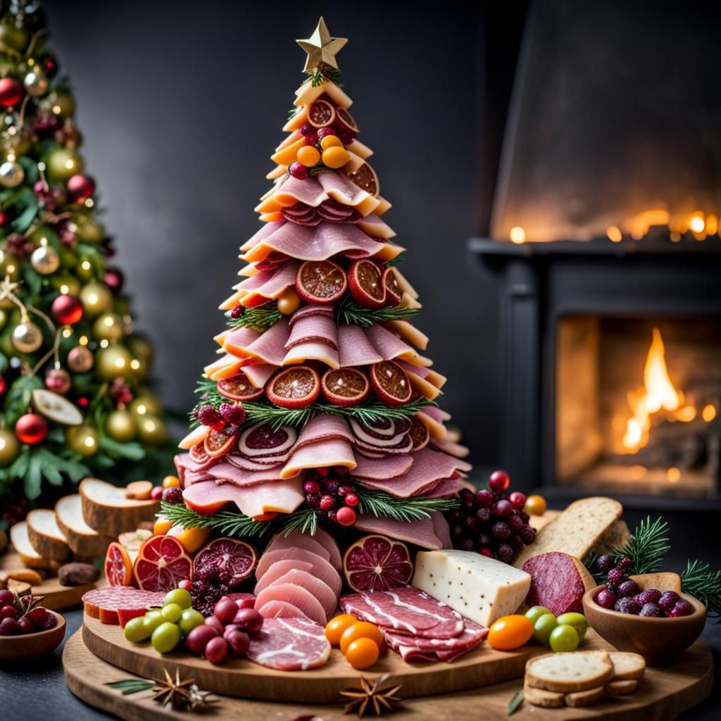 Charcuterie Christmas Tree  by @MoogleMeg