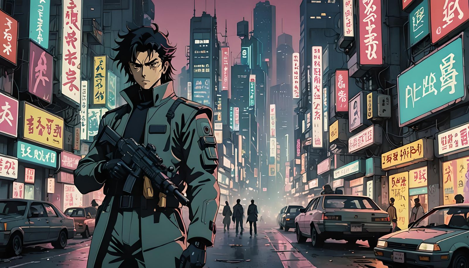 Kiritsugu from Fate/Zero - AI Generated Artwork - NightCafe Creator