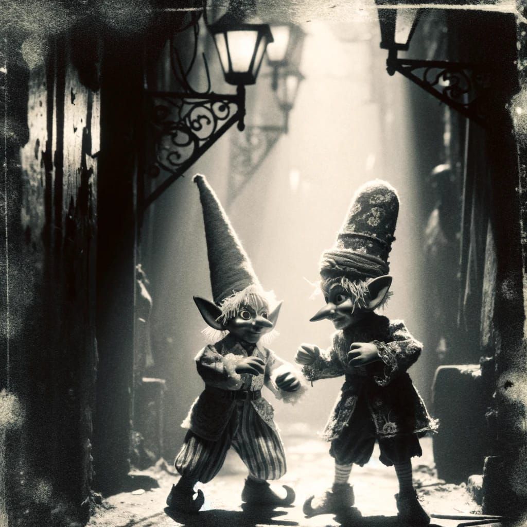 "Let me teach you some Karate moves. Watch closely!"