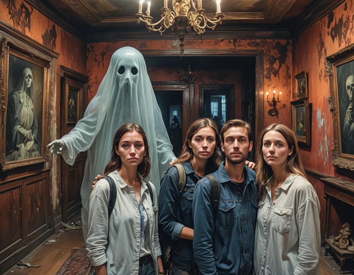 Haunted Photobomb  by @KBunny001