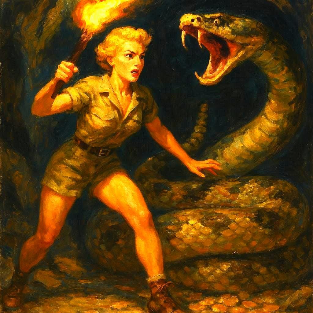 "The Cavern of the Serpent King"