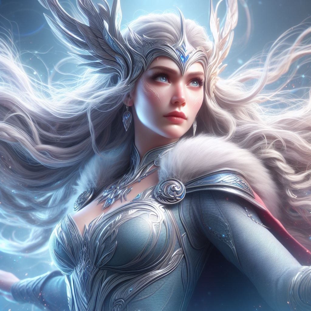 Freya, Queen of Asgard III - AI Generated Artwork - NightCafe Creator