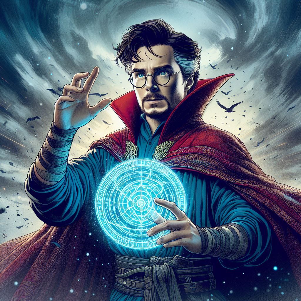 Harry Potter as Doctor Strange 2