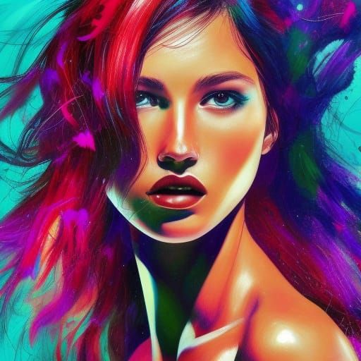 nudey woman - AI Generated Artwork - NightCafe Creator