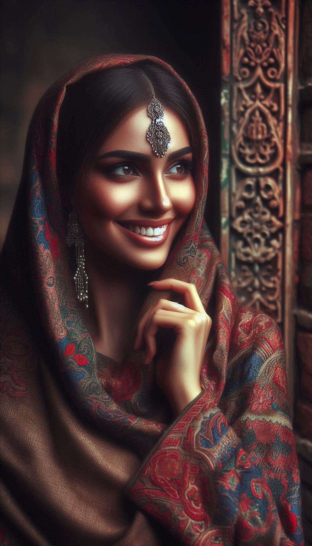 Smiling portrait