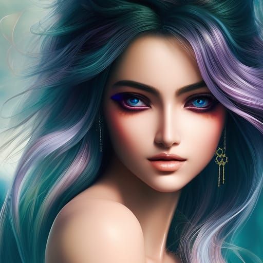 Fantasy Portrait #24 - AI Generated Artwork - NightCafe Creator