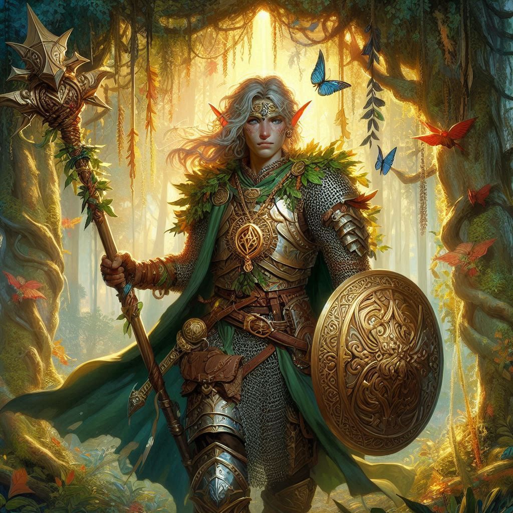 The Wood Elf Cleric