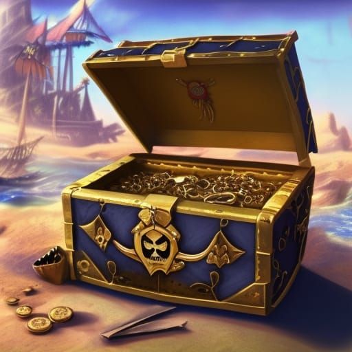 Treasure chest  by @Alma