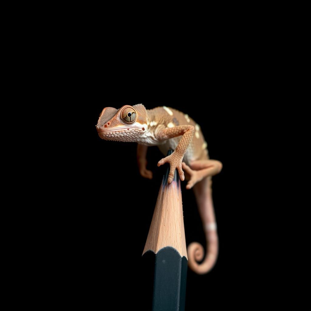 Brookesia Nana - Worlds Smallest Reptile.  by @Frederick