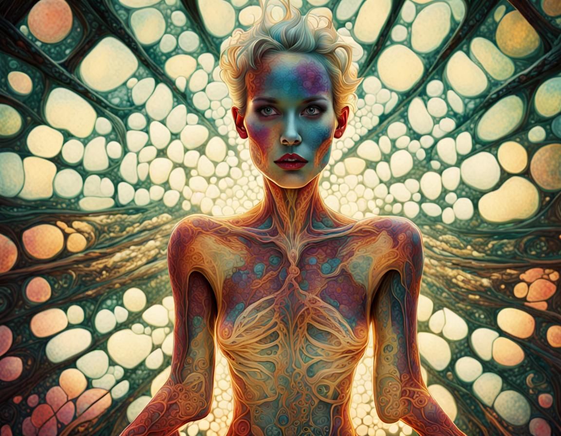 Surreal Antinatalism Dreamscape by Johansson and Castiglia