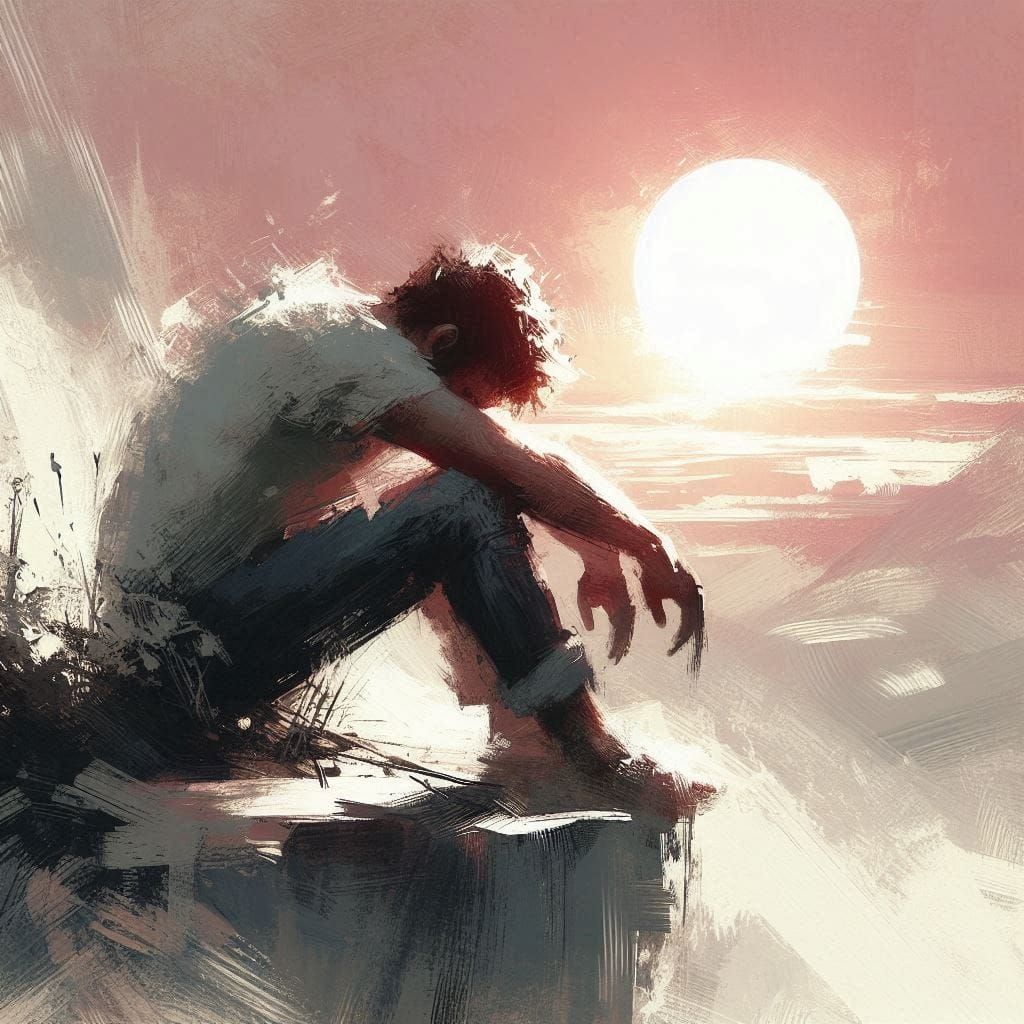 The fresh air up here