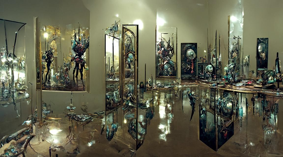 "In the Hall of Mirrors" by Todd McFarlane, Beeple, Bastien ...