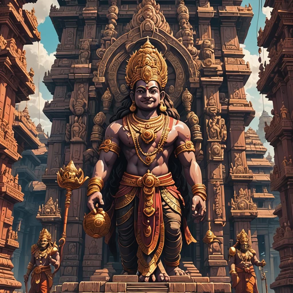 Great Hindu Dravidian Temple