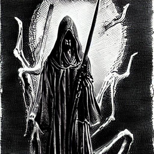 Horror, demon, death, blood