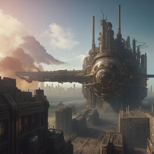 Steampunk Cybercity