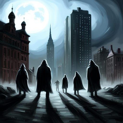 Ghosts  by @undefined