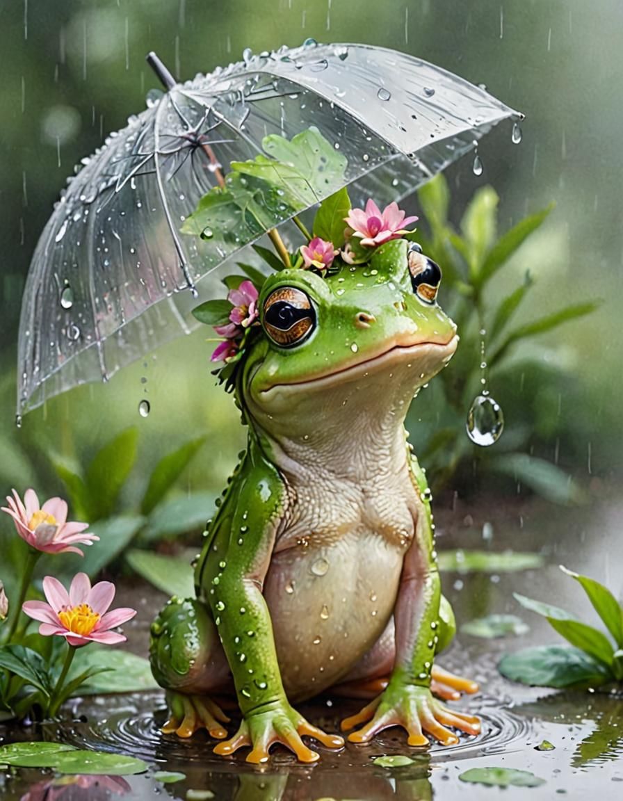 a frog