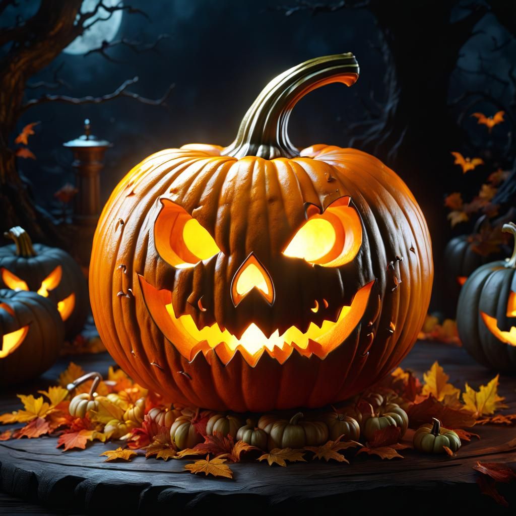 pumpkin - AI Generated Artwork - NightCafe Creator