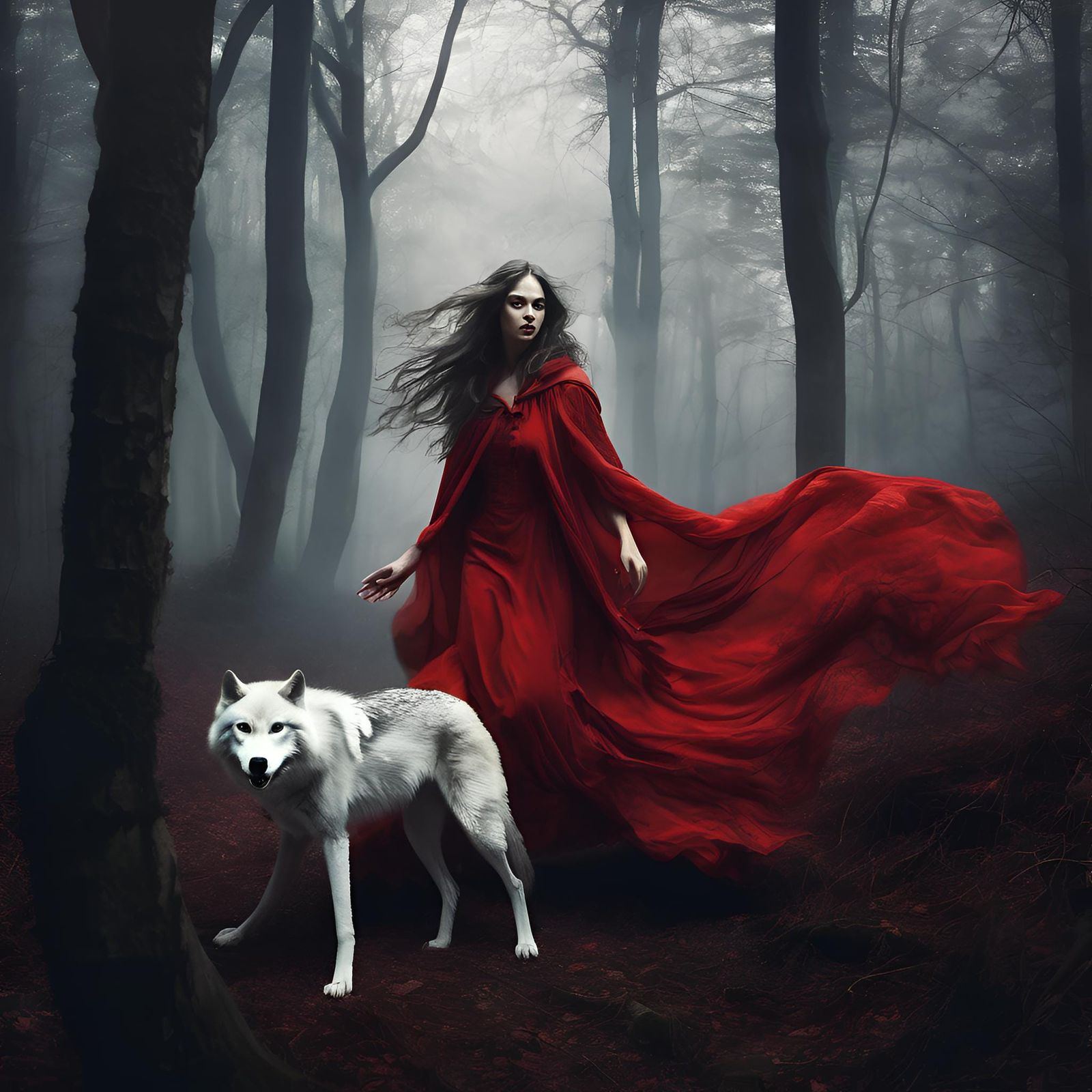 Rotkäppchen - Die mit dem Wolf tanzt...