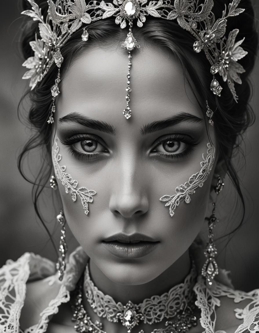 Porcelain Princess Portrait  by @KBunny001