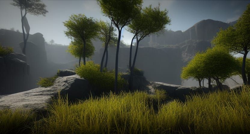 unreal engine 4k landscape