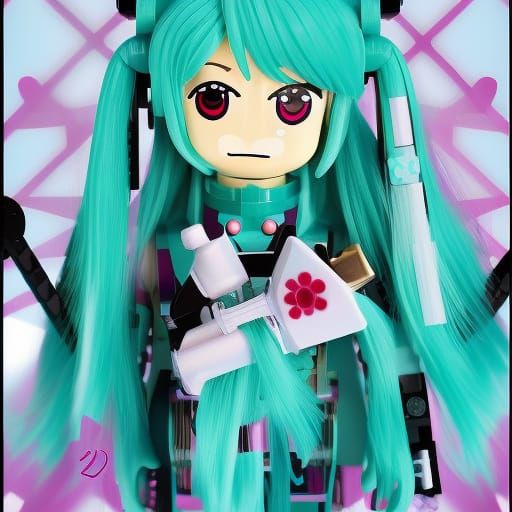 Build Your Own Hatsune Miku From Legos - Interest - Anime News Network