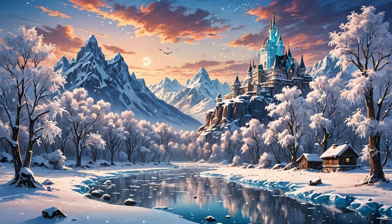 frozen landscape