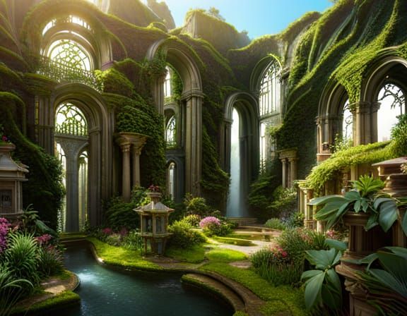 Secret Gardens  by @Gaet the Get