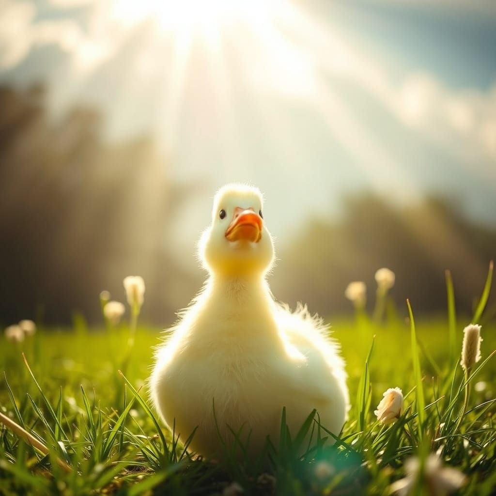 Duck God in Divine Sunshine