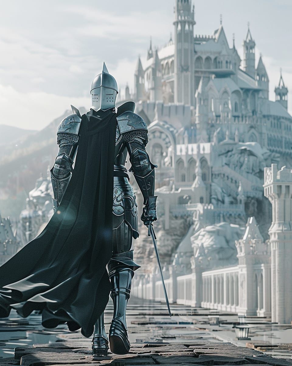 A Knight Returns Home From His Crusade