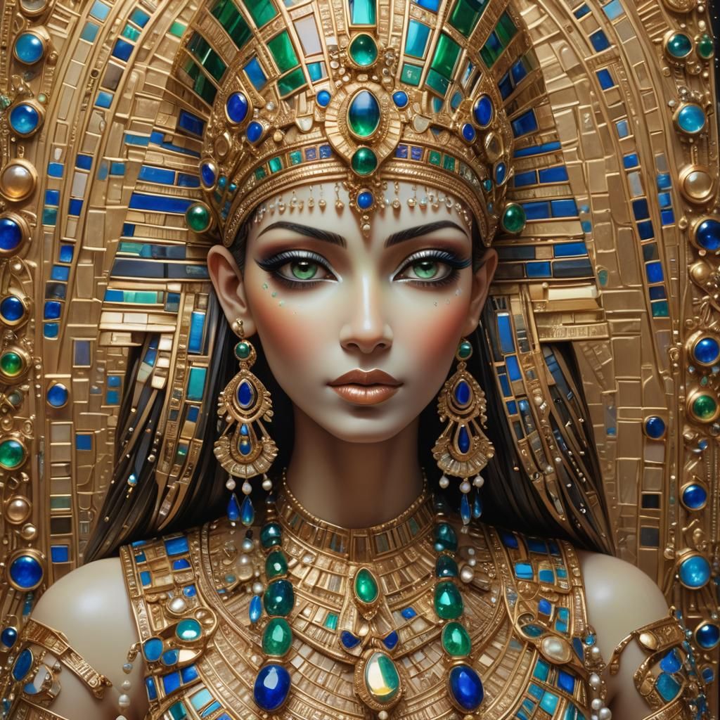 Egyptian Queen  by @Isis Nefer Heka Ba