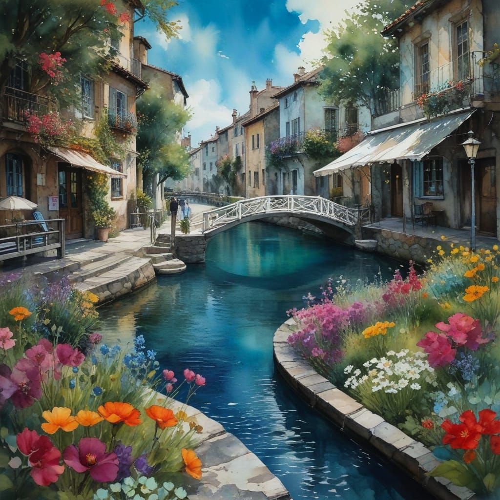 Colorful Waters  by @Natural Disaster