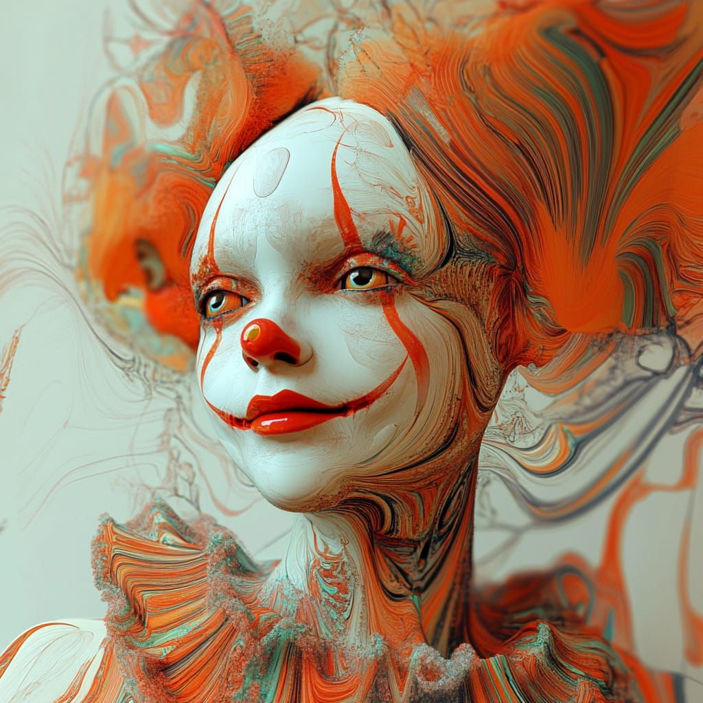 Fractalized Clown