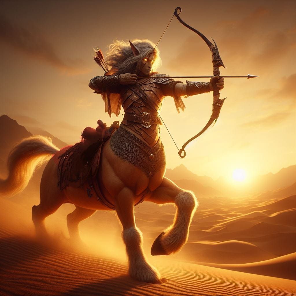 The ARMORED Desert Centaur (AD&D 2e)