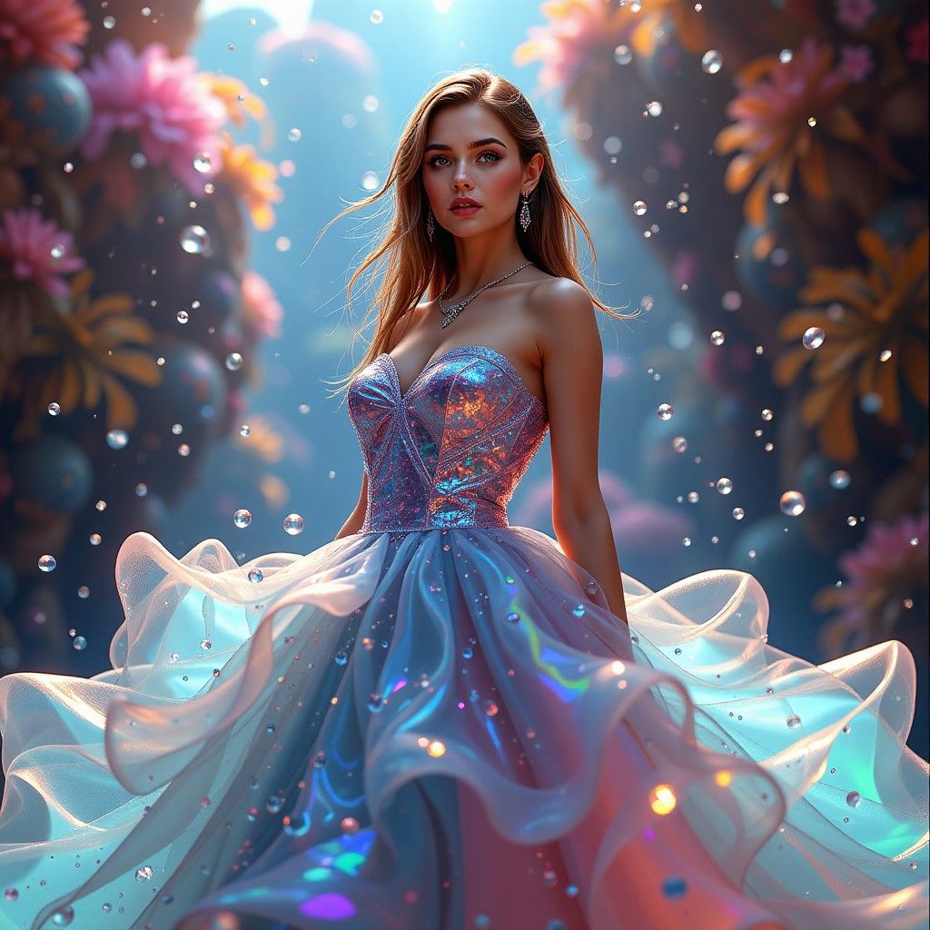 Liquid Couture: A Glamorous Reverie