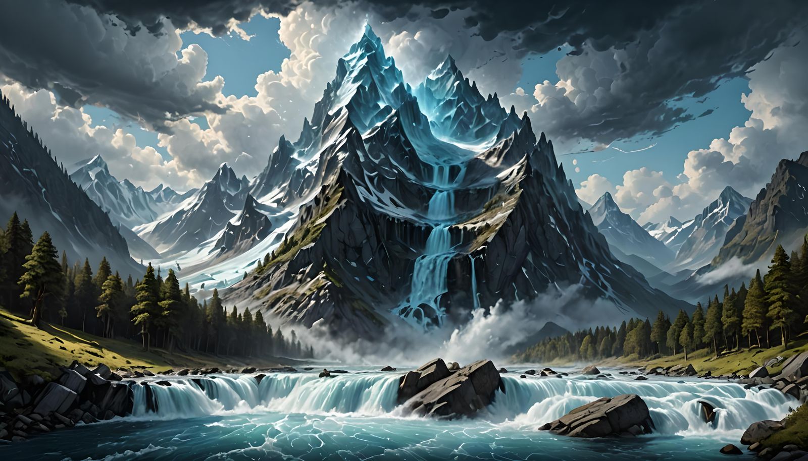 majestic mountains