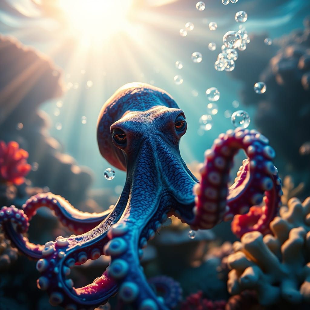 Octopus  by @Schmelly