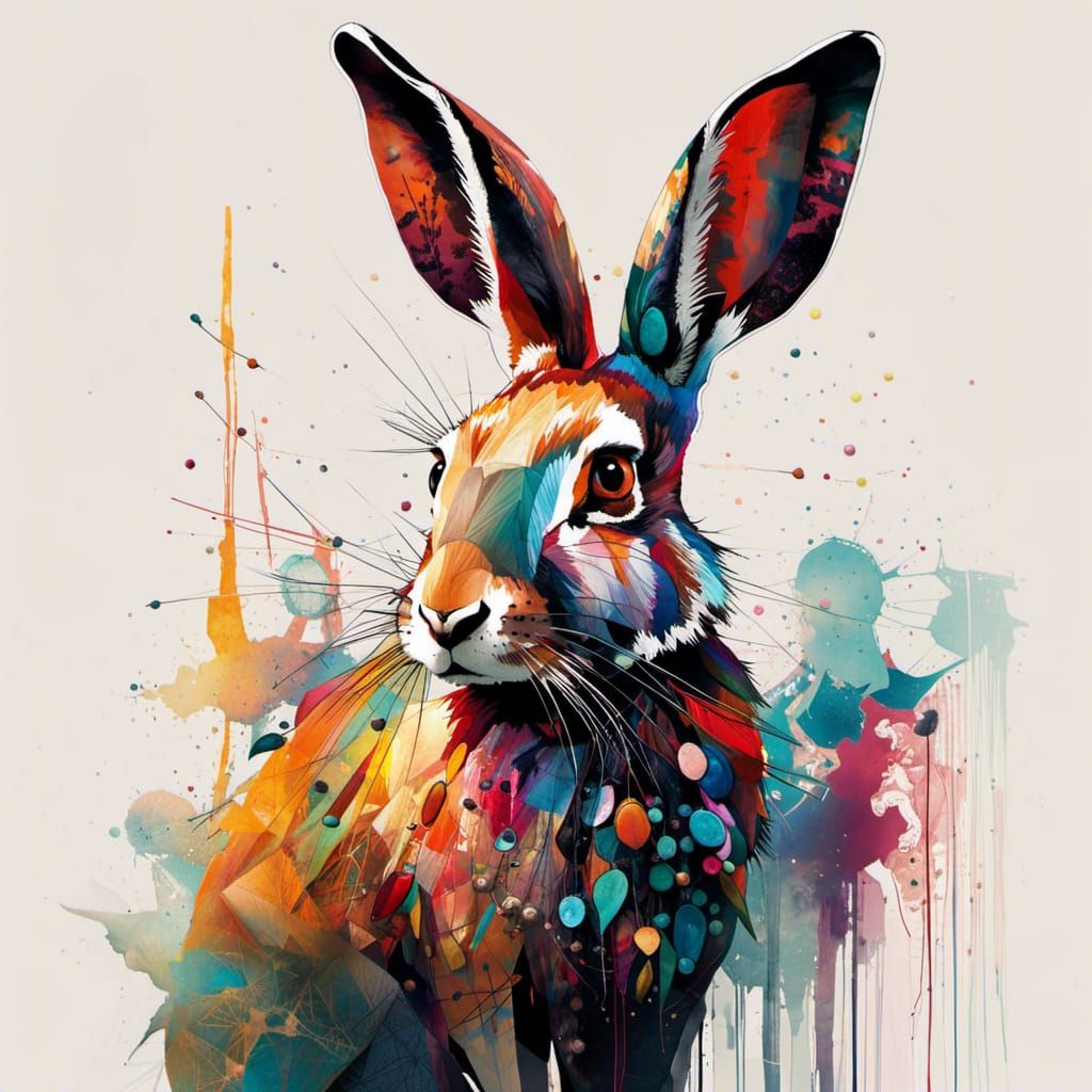 Rabbit - AI Generated Artwork - NightCafe Creator