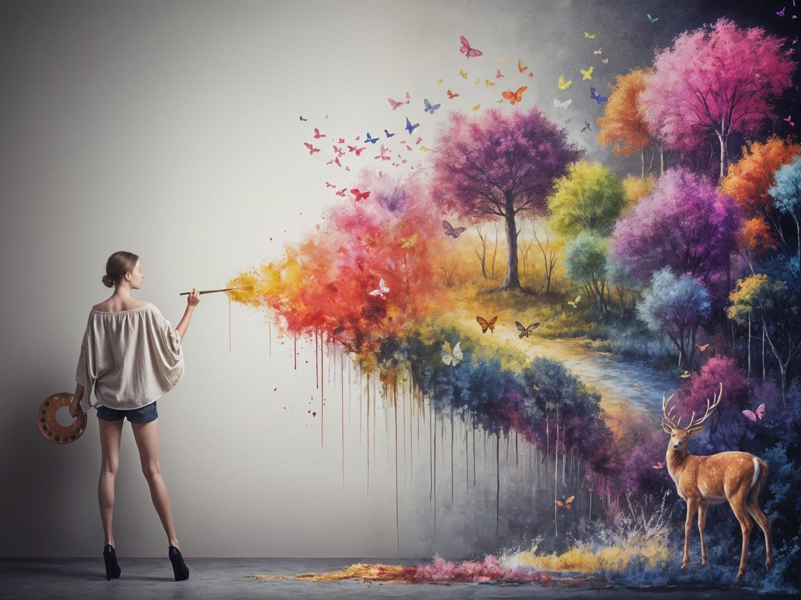 Nature Painting  by @XIV