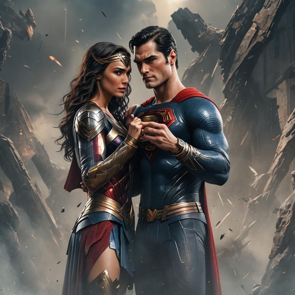 Superman and Wonder woman 