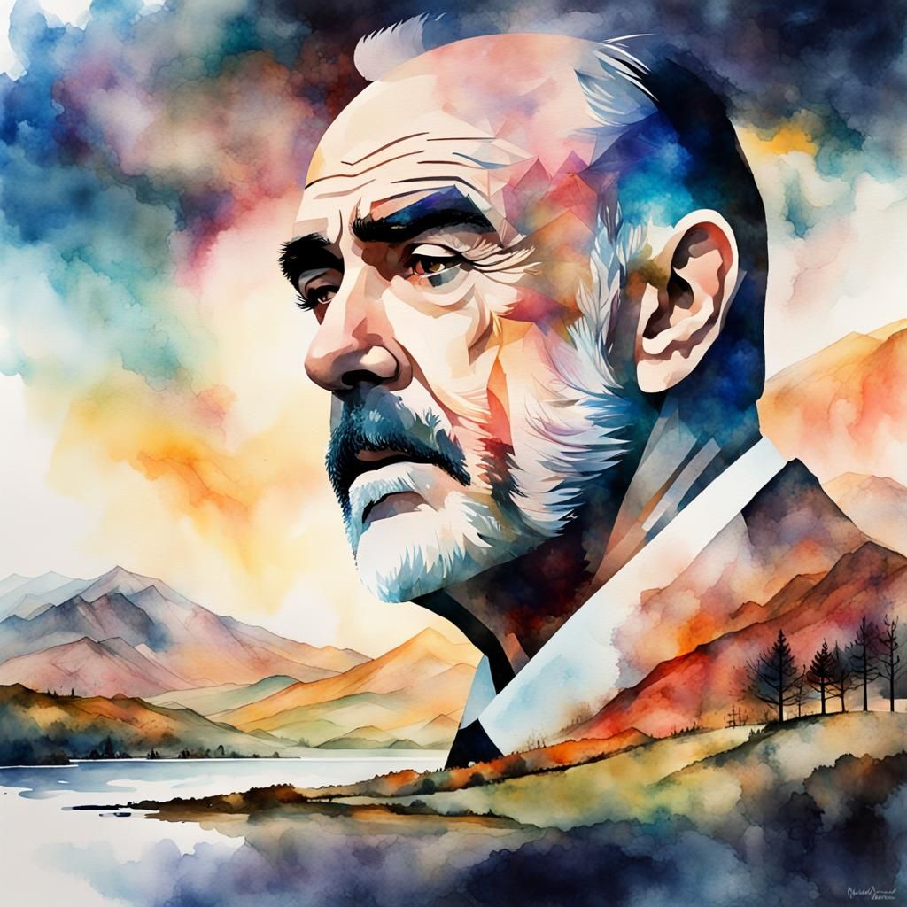 ** Sean Connery ** - AI Generated Artwork - NightCafe Creator